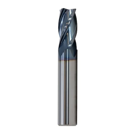 Gs Tooling 1/4" Diameter x 1/4" Shank 0.020" Radius 4-Flute Corner Radius Typhoon Red Series Carbide End Mills 102666